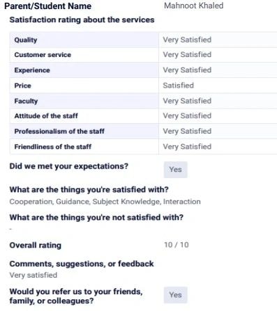 Cambridge student review at The Platform Academy